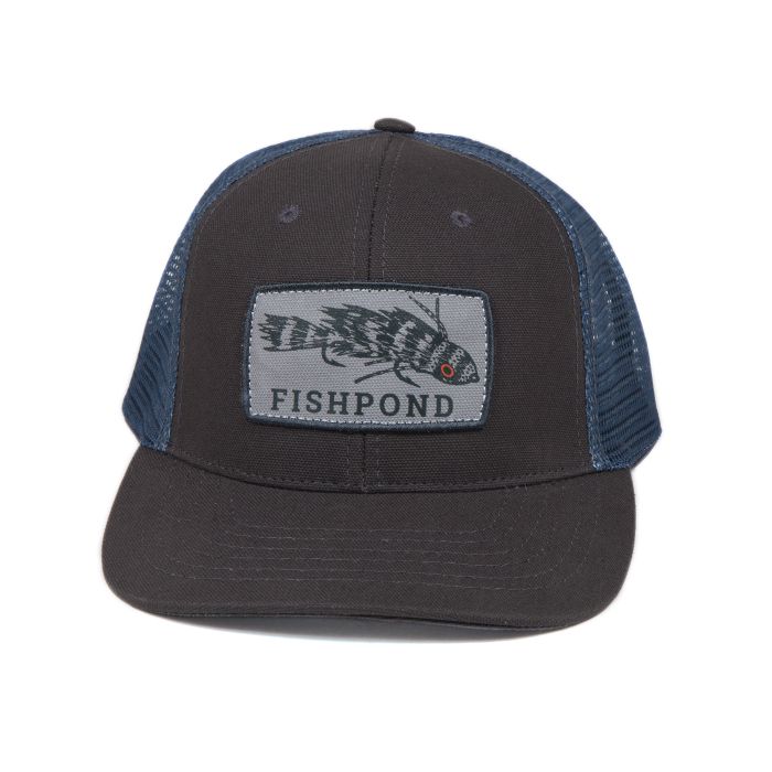 Fishpond Meathead Hat in Charcoal and Slate